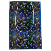 Texas Blue Bonnet Blitz Design Mittlere Geschenktüte (Vorderseite)