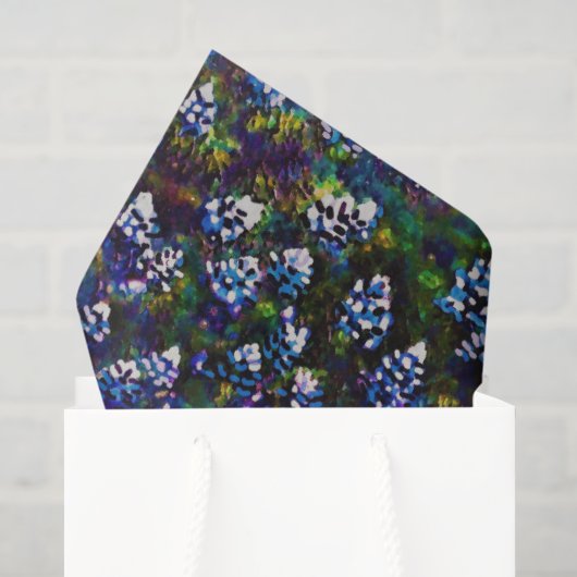 Texas Blue Bonnet Blitz Design Seidenpapier (Geschenktüte)