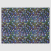 Texas Blue Bonnet Blitz Design Seidenpapier (Vorderseite)