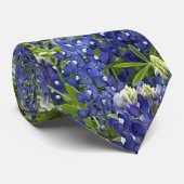 Texas Blue Bonnets Neck Tie Krawatte (Gerollt)