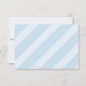 Texas Blue Gold Baby Dusche bringen eine Reserveka Einladung (Rückseite)