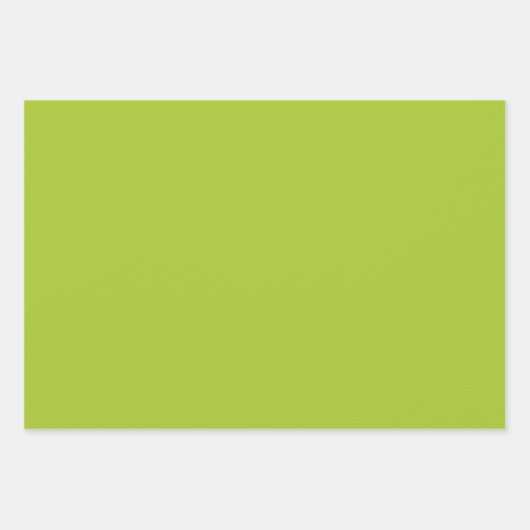 Texas Blue koordiniert mit Green Solid Geschenkpapier Set (Vorderseite 3)