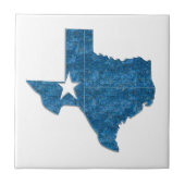 Texas blue tile fliese (Vorderseite)