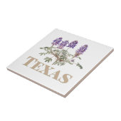 Texas Bluebonnet 2 Fliese (Seite)