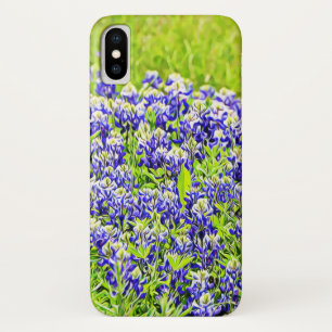 Texas Bluebonnet Blume Art Phone Case