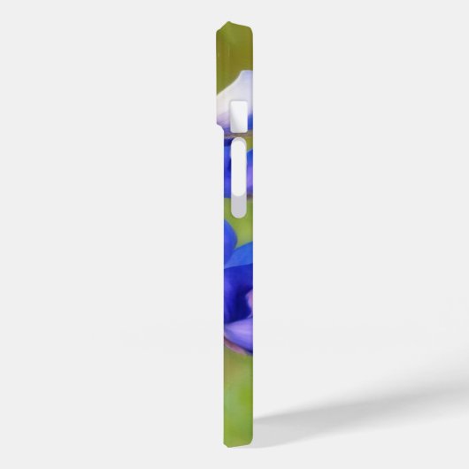 Texas Bluebonnet Blume Art Phone Case (Rückseite / Links)