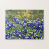 Texas Bluebonnet Blume Art Puzzle (Horizontal)