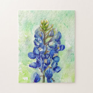 Texas Bluebonnet Blume Puzzle