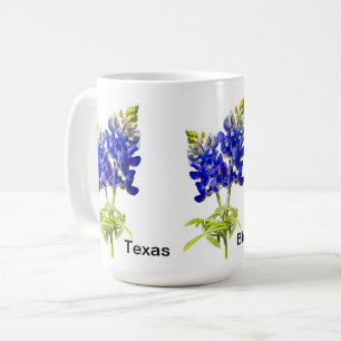 Texas Bluebonnet Blumen Tasse