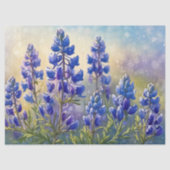 Texas Bluebonnet Geschenktüte Seidenpapier (Vorderseite)