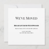 Texas Bluebonnet Hartglas Einladung (Rückseite)