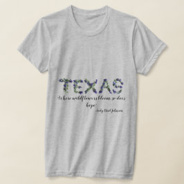 Texas Bluebonnet Hoffnungsmeldung T-Shirt