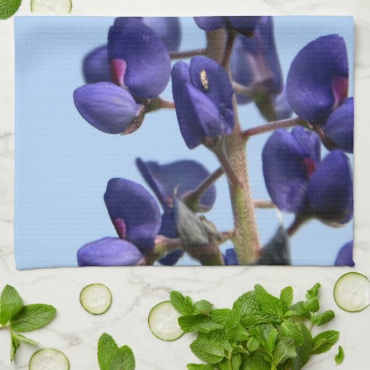 Texas Bluebonnet Küchentücher (Gefaltet)