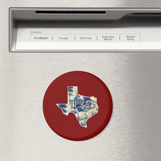 Texas Bluebonnet Magnet (In Situ (Geschirrspüler))