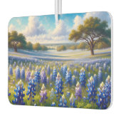 Texas Bluebonnet Meadow Landscape Autolufterfrischer (Links)