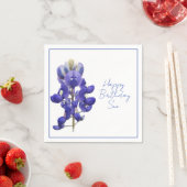 Texas Bluebonnet Napkins Serviette (Beispiel)