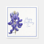 Texas Bluebonnet Napkins Serviette (Vorderseite)