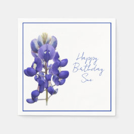 Texas Bluebonnet Napkins Serviette
