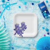 Texas Bluebonnet Papierplatte Pappteller (Party)