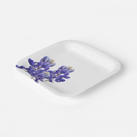Texas Bluebonnet Papierplatte Pappteller (Gewinkelt)