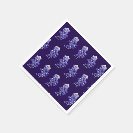 Texas Bluebonnet Serviette (Ecke)