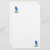 Texas Bluebonnet Stationery Briefpapier (Vorne/Hinten)
