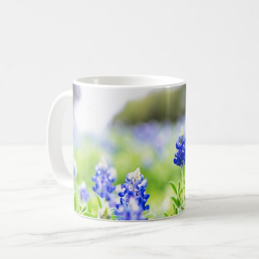 Texas Bluebonnet Tasse (Vorderseite Links)