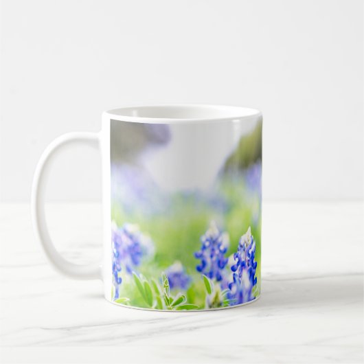 Texas Bluebonnet Tasse (Links)