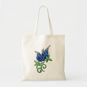 Texas Bluebonnet Texan Liebe Blume Tragetasche