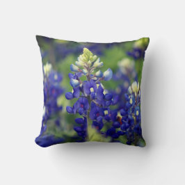 Texas Bluebonnet Throw Kissen