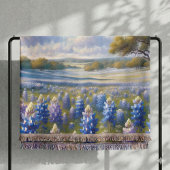 Texas Bluebonnet-Wiesenlandschaft Decke