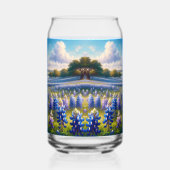 Texas Bluebonnet-Wiesenlandschaft Dosenglas (Rechts)