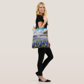 Texas Bluebonnet-Wiesenlandschaft Tasche (Am Model)