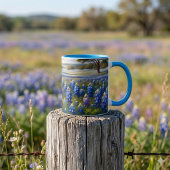 Texas Bluebonnet-Wiesenlandschaft Tasse