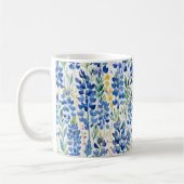Texas Bluebonnet Wildblume Pattern Kaffeetasse (Links)