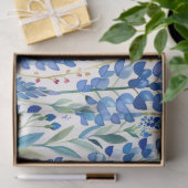 Texas Bluebonnet Wildblume Pattern Seidenpapier (Geschenk)