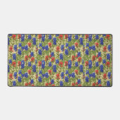 Texas Bluebonnet Wildflower Fields - Hill Country Schreibtischunterlage (Vorderseite)