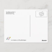 Texas Bluebonnet Willkommen Postkarte (Rückseite)