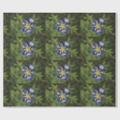 Texas Bluebonnet Wrapping Paper Geschenkpapier (Flach)