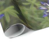 Texas Bluebonnet Wrapping Paper Geschenkpapier (Rolleneckpunkt)