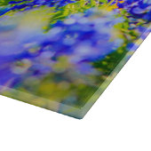 Texas Bluebonnet-Zuschneidplatte Schneidebrett (Ecke)