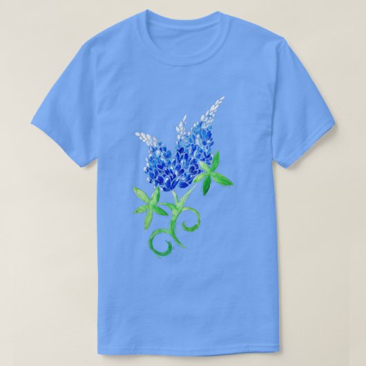 Texas Bluebonnets1 T-Shirt (Design vorne)