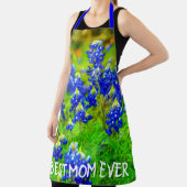 Texas Bluebonnets Beste Mama je Muttertag Schürze (InSitu)