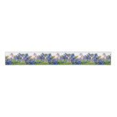 Texas Bluebonnets Blue Flowers Texan Floral Ripsband (Vorderseite)
