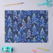 Texas Bluebonnets Bluebonnets Blumenmuster Seidenpapier (Basteln)