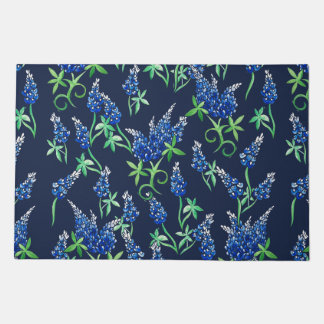 Texas Bluebonnets Blues Fußmatte