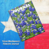 Texas Bluebonnets Blume Journal Notizblock