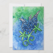 Texas Bluebonnets Dankeskarte (Vorderseite)