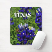 Texas Bluebonnets Designer Mousepad (Mit Mouse)