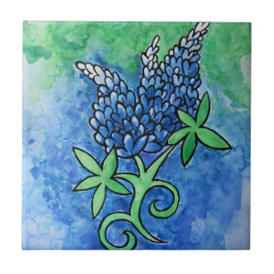 Texas Bluebonnets Fliese